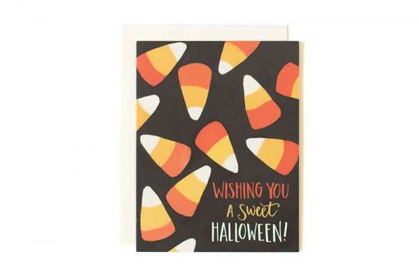 Halloween Candy Corn Card
