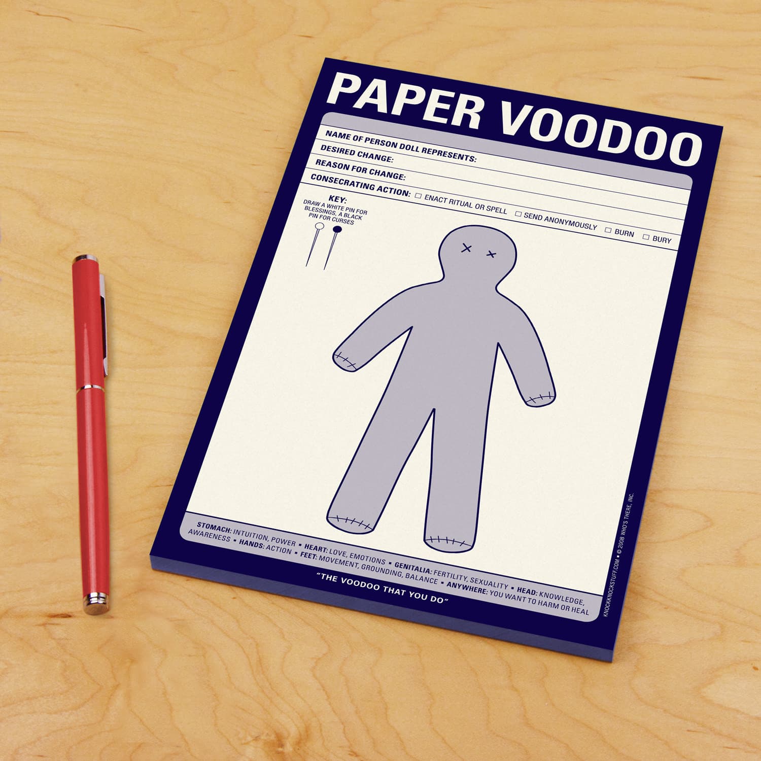 paper voodoo doll