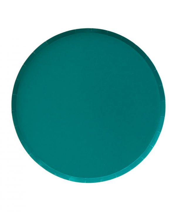 Forest Green Plates
