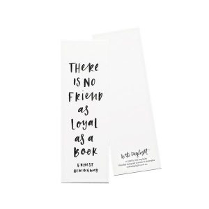 Loyal as a Book Bookmark