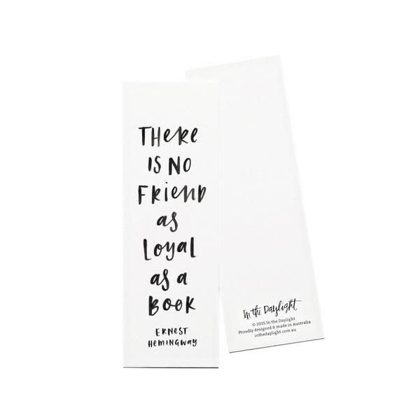 Loyal as a Book Bookmark