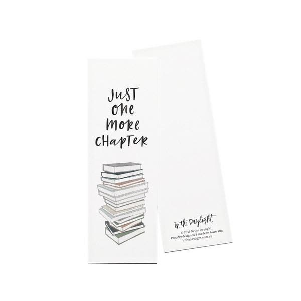 One More Chapter Bookmark