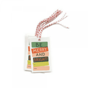 Be Merry & Bright Gift Tag