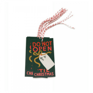 Do Not Open Until Christmas Gift Tags