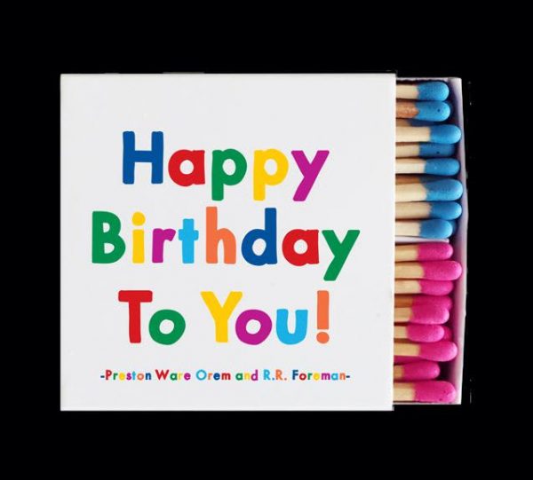 Happy Bday to You Matches