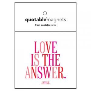 Love is the Answer Magnet
