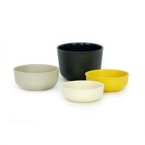 Ekobo Bamboo Black Measuring Cup Set
