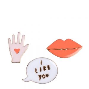 Valentine Enamel Pins