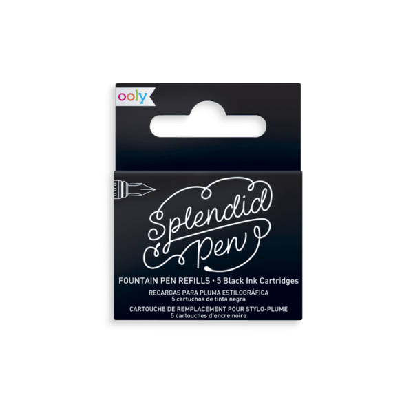 Fountain Pen Refills, Black Ink