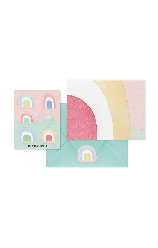 Dreamy Rainbow Notecards & Stickers