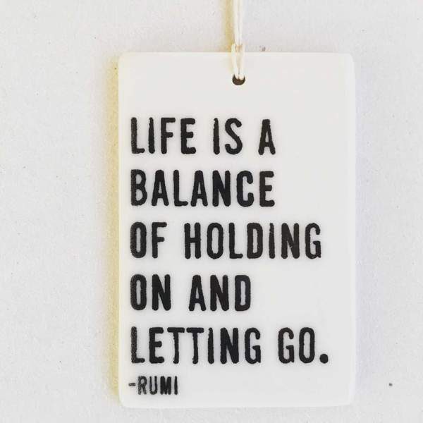 Life is a Balance Tag