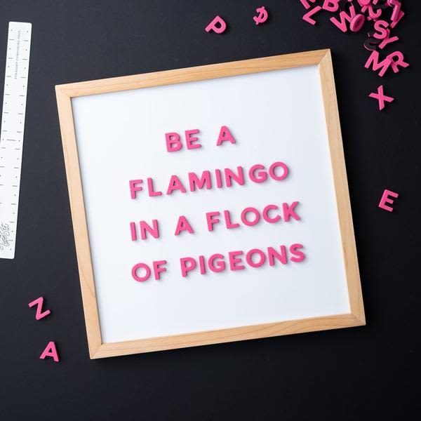 Magnetic Letters - Mad Magenta