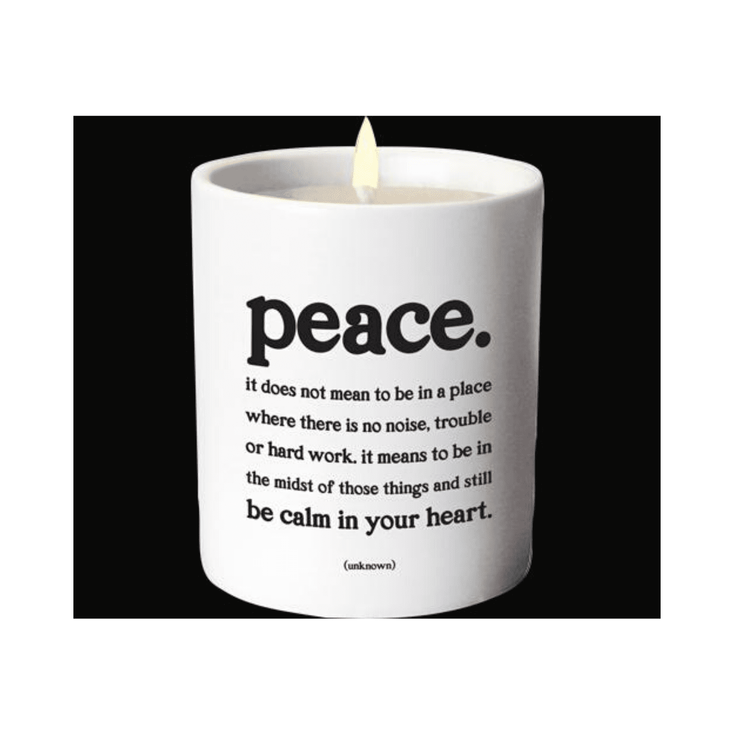 Peace Candle Typo Market