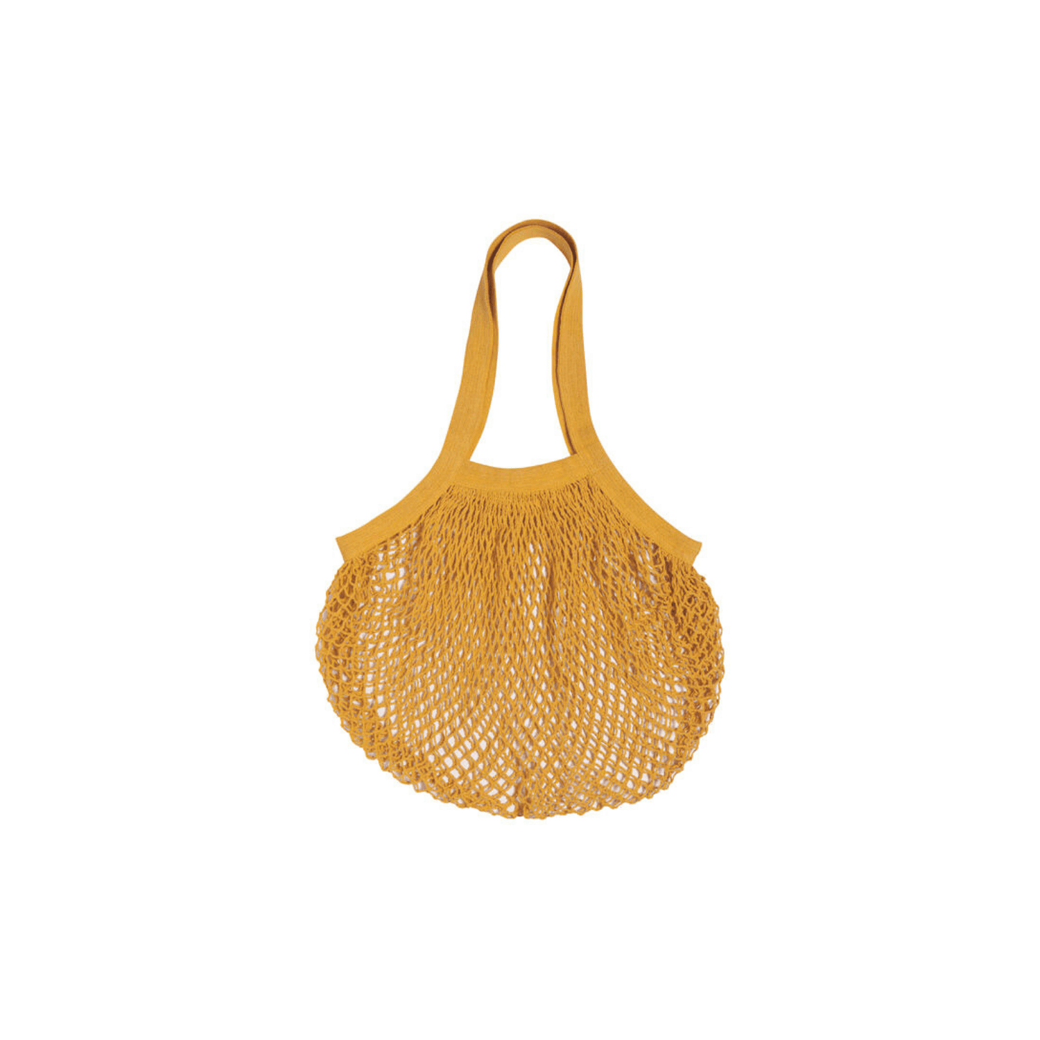 Shopping Bag, Gold Typo Market