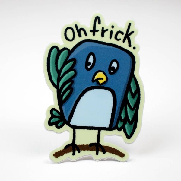 Oh Frick Bird Sticker