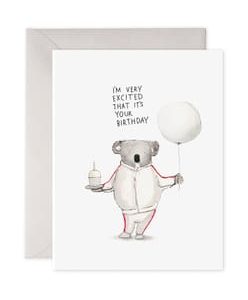 Koala Birthday Excitement