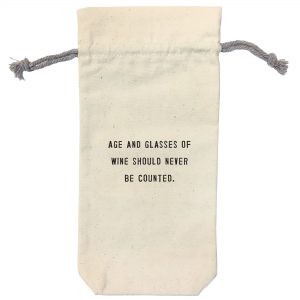 Wine Bag: Age and Glasses