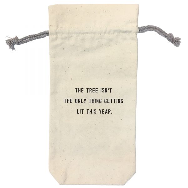 Wine Bag: Tree Lit