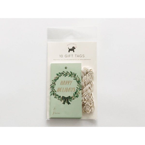 Wreath Gift Tag Set