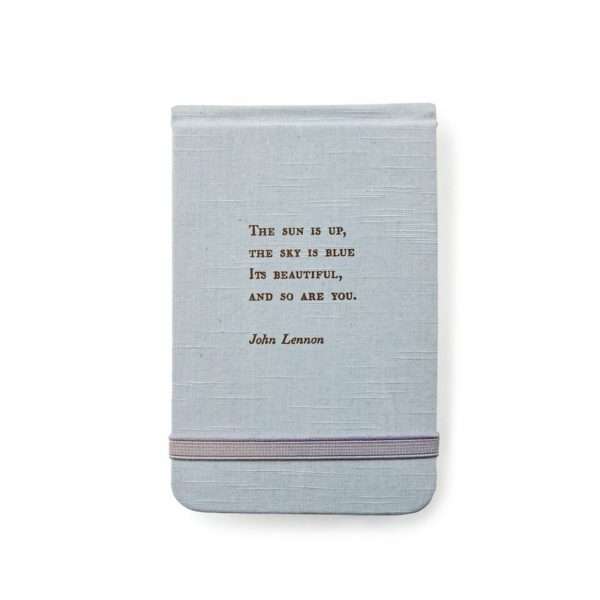 Fabric Notebook, John Lennon