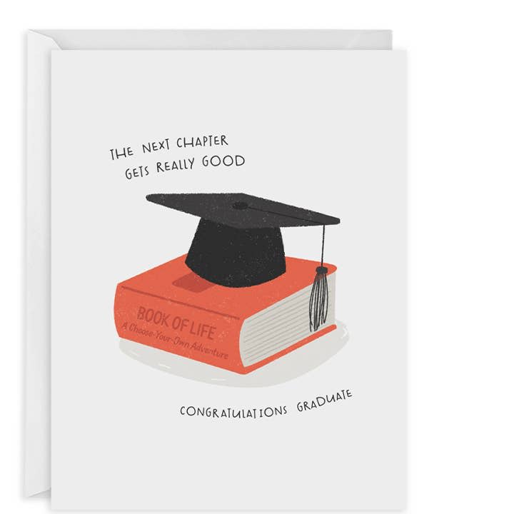Graduation Greeting Card Book of Life Card