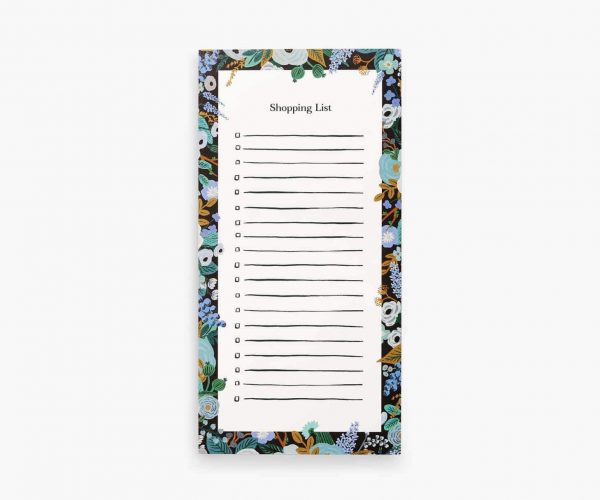 Garden Party Blue Market Pad