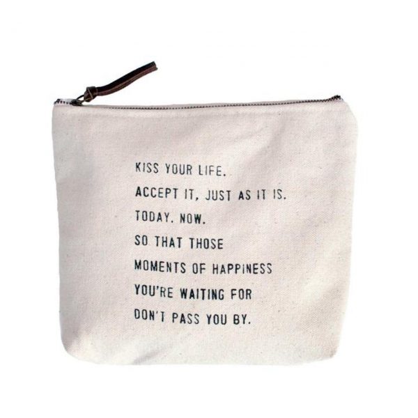 Canvas Bag: Kiss Your Life