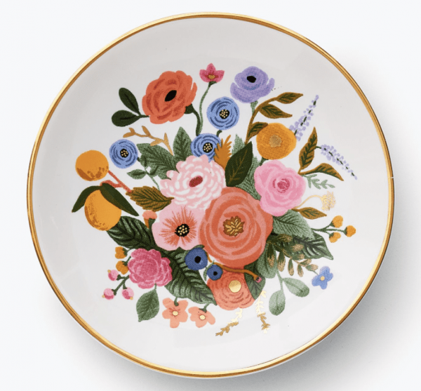 Garden Party Bouquet Ring Dish