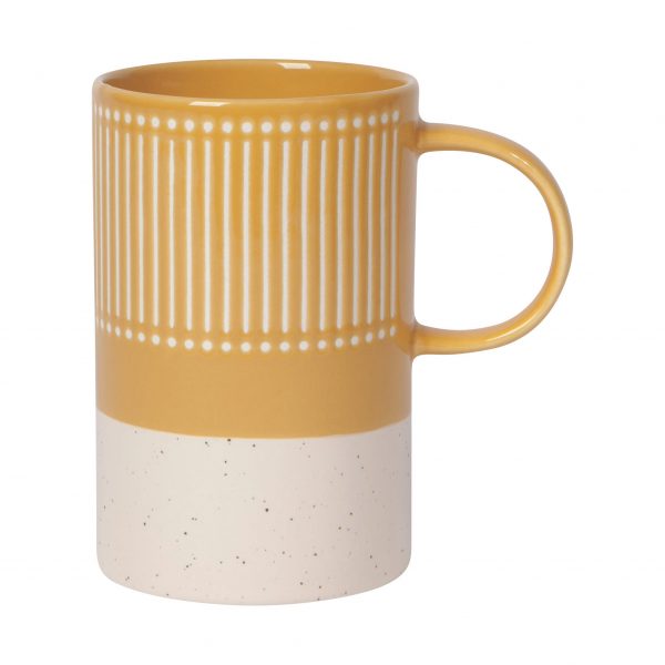 Etch Mug, Ochre