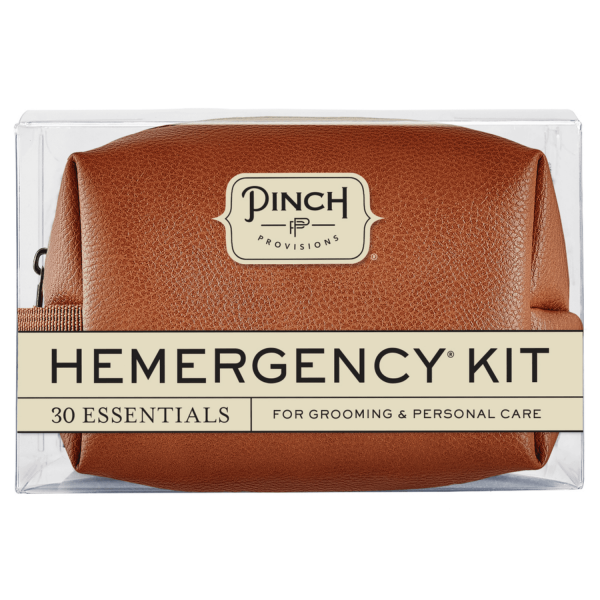 Hemergency Kit, Cognac Brown
