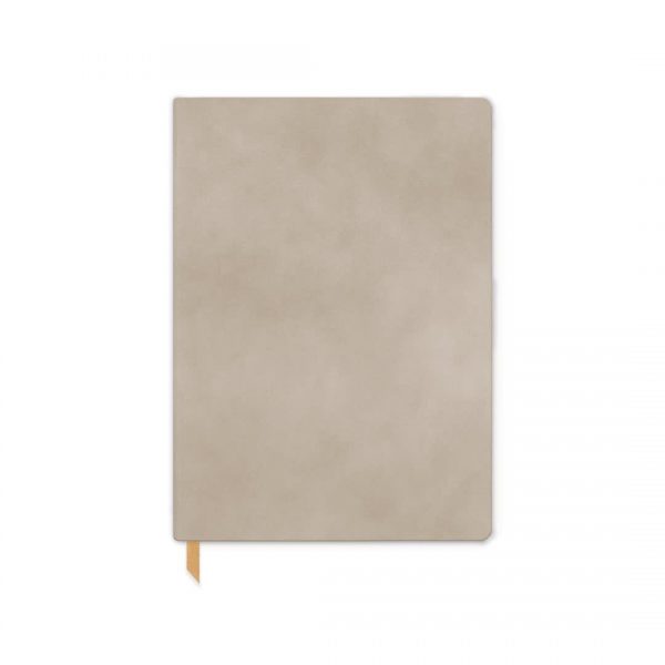 Mushroom Vegan Suede Journal