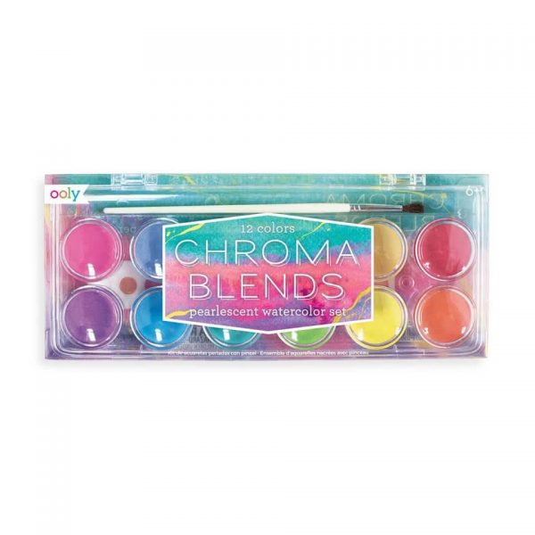 Pearlescent Watercolor Paint Set