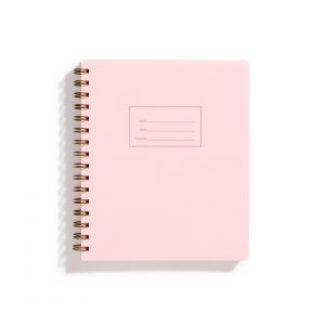 Pink Lemonade Notebook, Right Handed