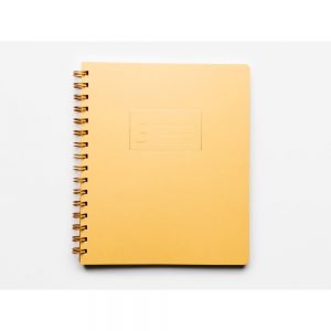 Mustard Notebook, Right Handed