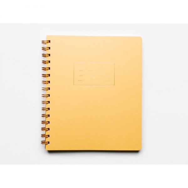 Mustard Notebook, Right Handed