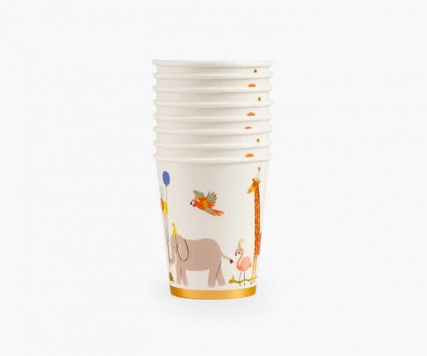 Party Animals Cups, 8 oz.