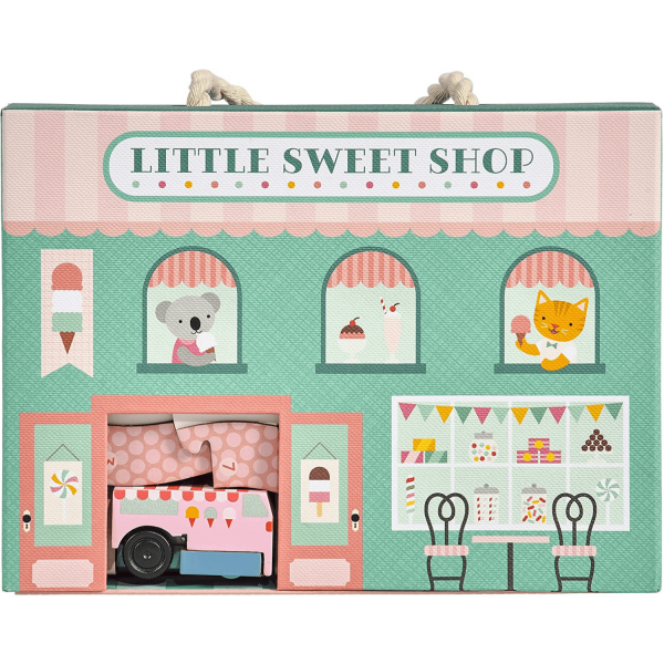Little Sweet Shop Wind Up & Go Playset
