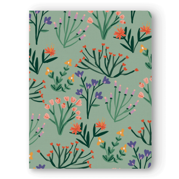 Petite Blooms Notebook, Lg