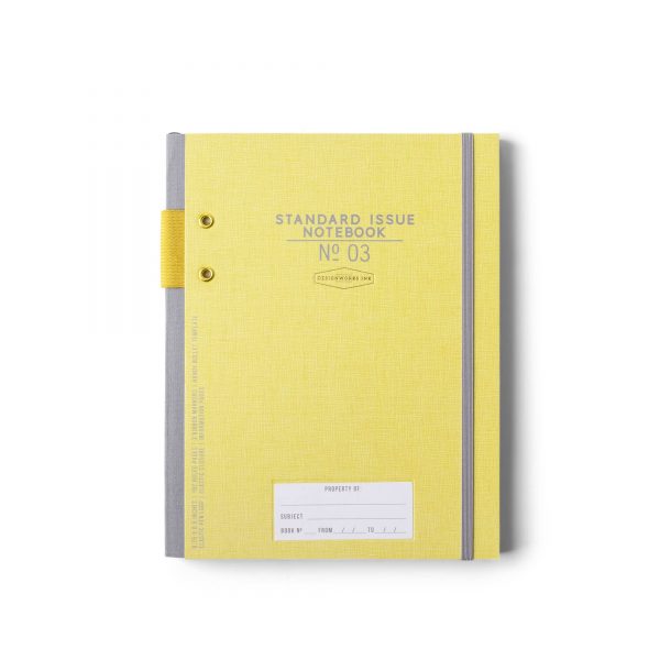 Ochre Standard Issue Planner, Undated