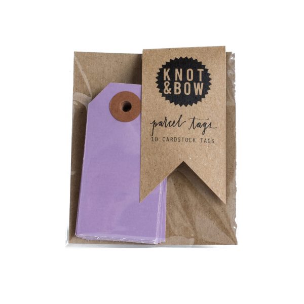 Violet Parcel Tags