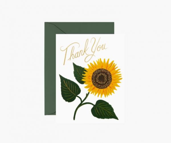 Sunflower Thank You