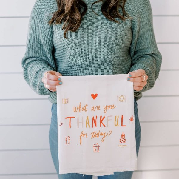 What Are You Thankful For Towel