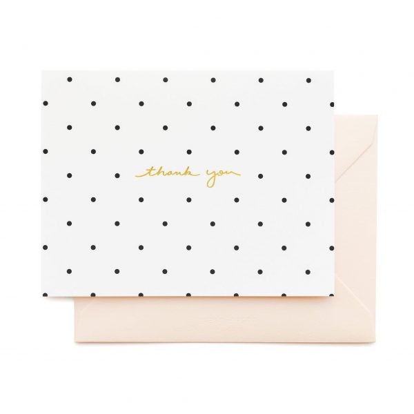 Polka Dot Thank You