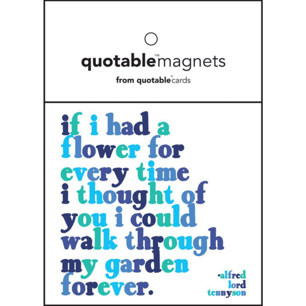If I Had A Flower Magnet