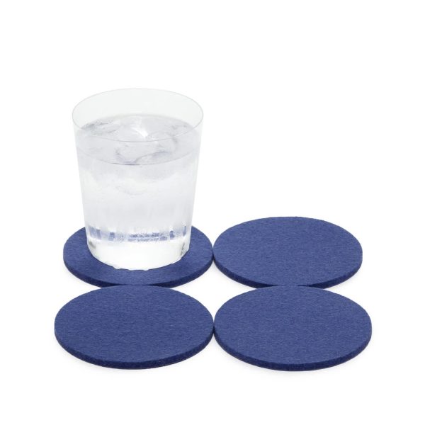 Felt Coasters, Denim