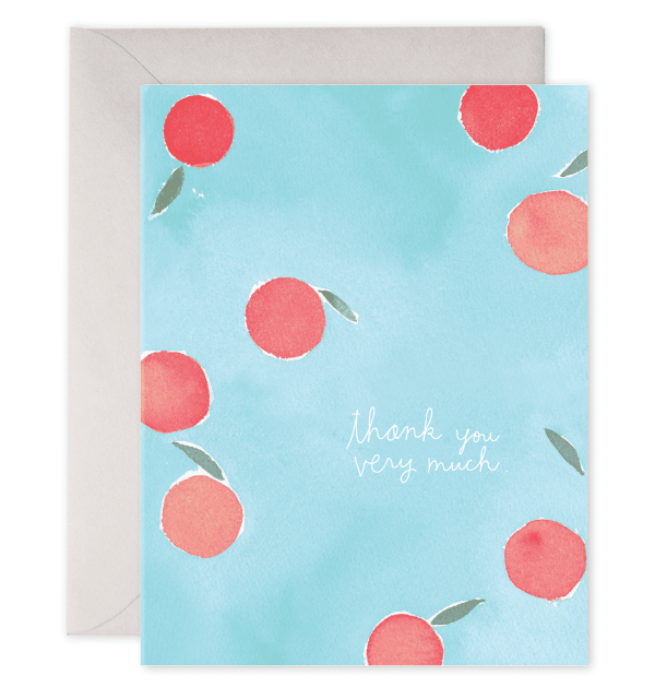Thank You Fruit Card