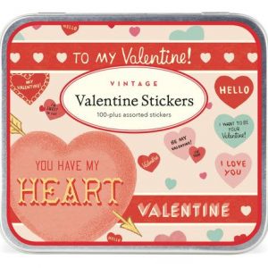 Vintage Valentine Stickers