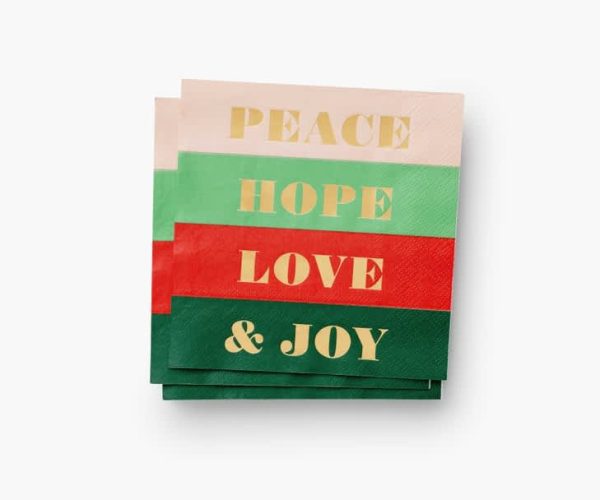 Peace & Joy Napkins