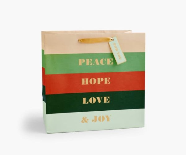 Peace & Joy Gift Bag, Lg