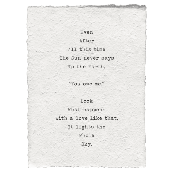 Print - Even After All This Time